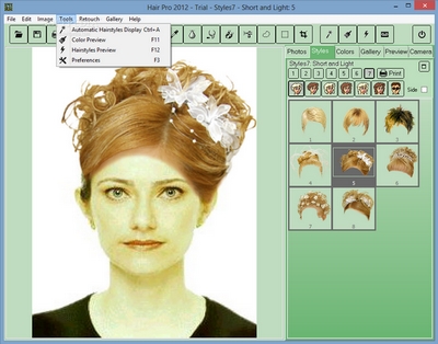 Software Hair Pro - Hairstyle Imaging Software